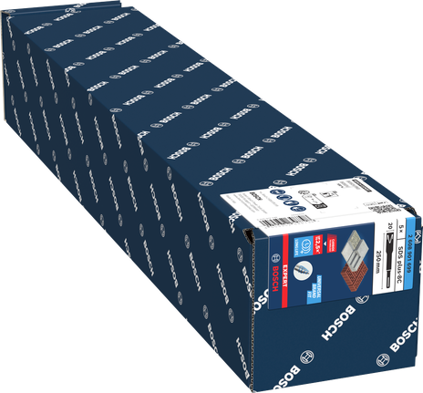 „Bosch EXPERT SDS plus-8C“ plokščias kaltas 20 × 250 mm, 5 vnt.